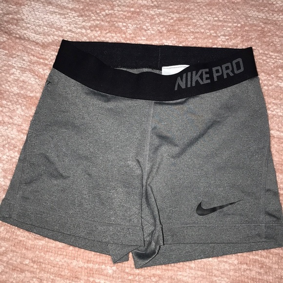 gray nike pros